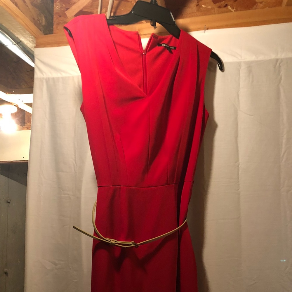Knee length dress